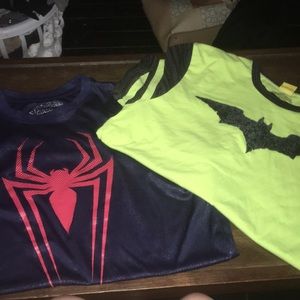 Spider man and Batman shirt